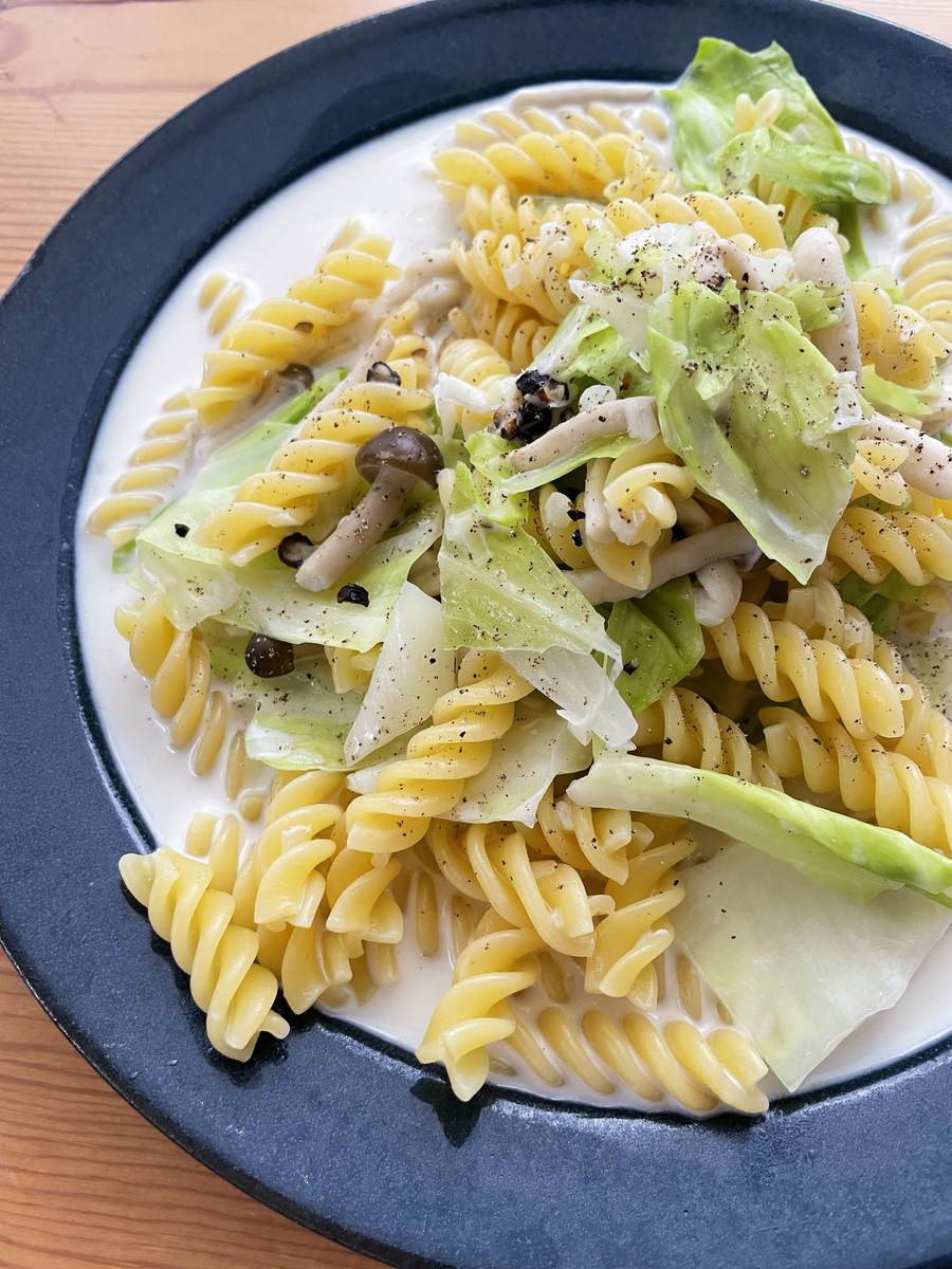 クリームパスタ